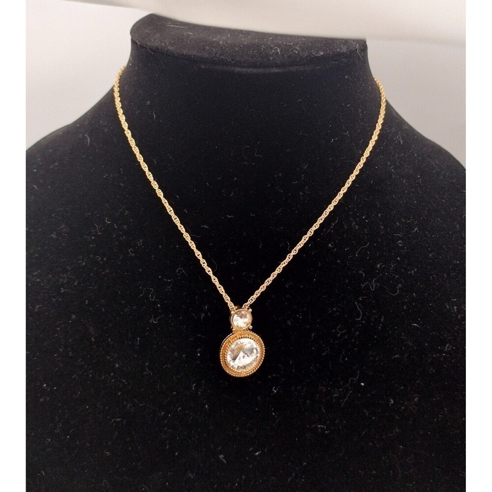 Earring Set New Jewelry Career School Paparazzi Long Gold Tone Necklace Set Work - Picture 3 of 12